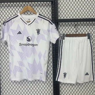 KIT ENFANT MANCHESTER UNITED EXTÉRIEUR 2025/2026