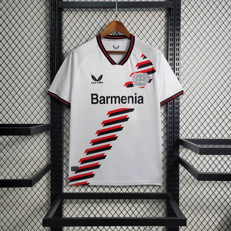 Maillot Bayer Leverkusen Extérieur 2023/2024 - Blanc