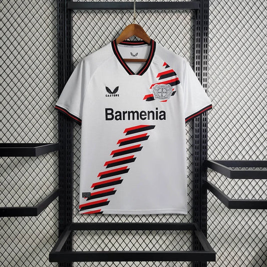 Maillot Bayer Leverkusen Extérieur 2023/2024 - Blanc