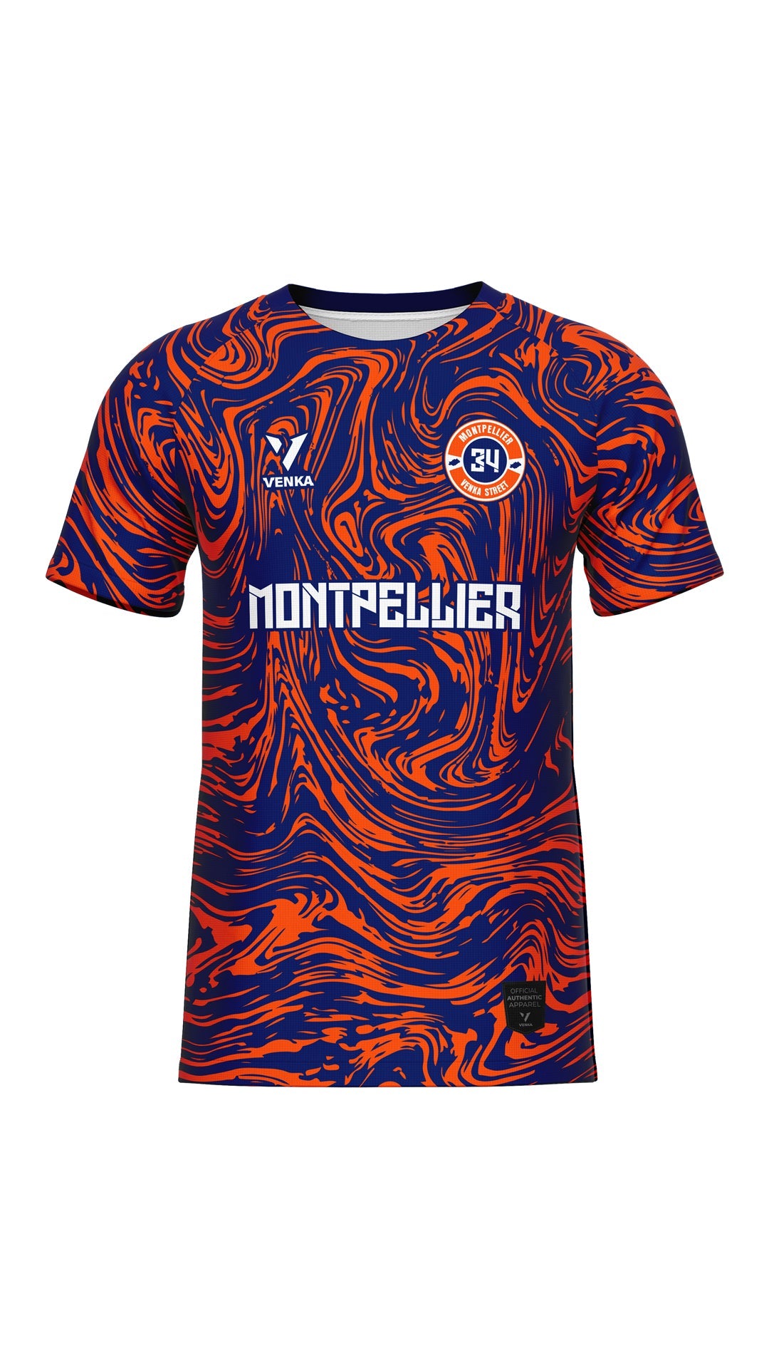 MAILLOT MONTPELLIER VENKA ADULTE 2024/25 BLEU