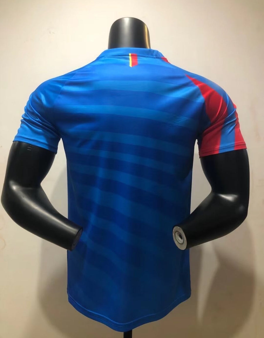 Maillot football Congo (kinn) bleu 2023/24