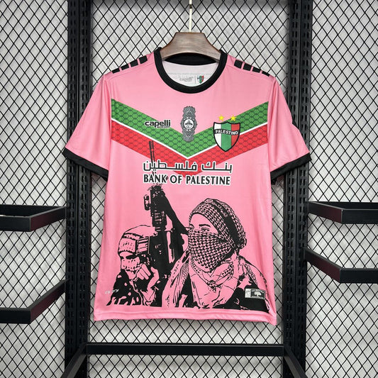 Maillot Palestine Graffiti 2024/2025 Rose