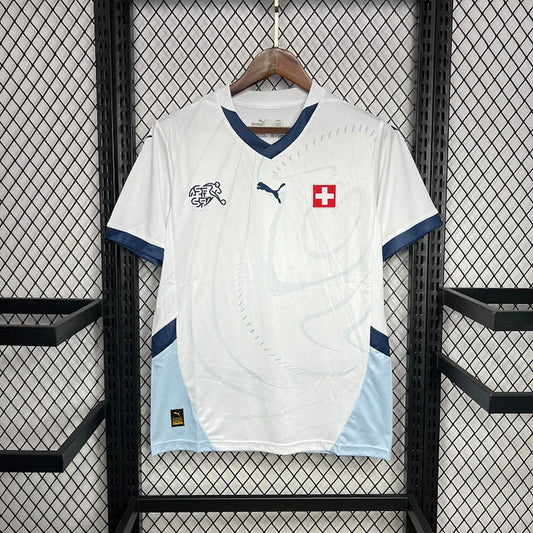 MAILLOT SUISSE EXTÉRIEUR 2024/25