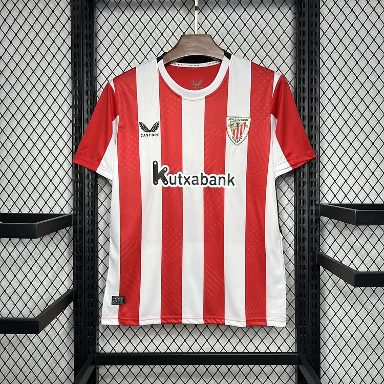 Maillot Athletic Bilbao Domicile 2024-2025 - Rouge