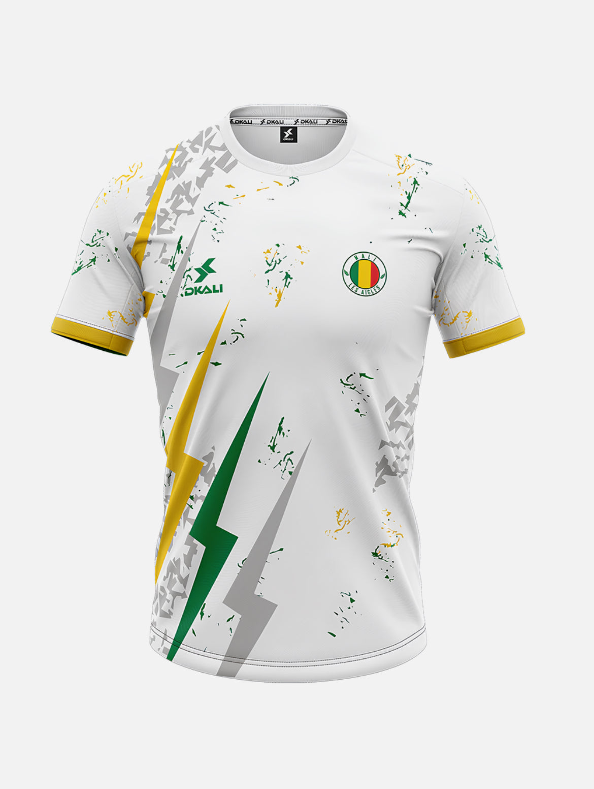Maillot Mali 2025/2026 - DKALI Officiel - Blanc