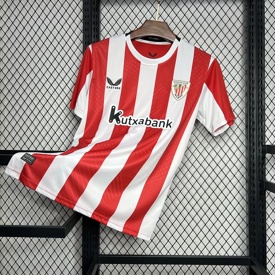 Maillot Athletic Bilbao Domicile 2024-2025 - Rouge