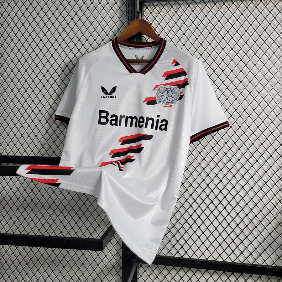 Maillot Bayer Leverkusen Extérieur 2023/2024 - Blanc