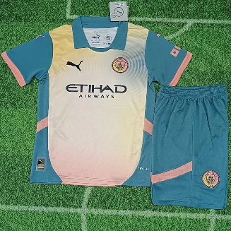KIT ENFANT MANCHESTER CITY FOURTH 2024/2025