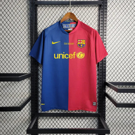 Maillot FC Barcelone saison 2008-2009 rétro
